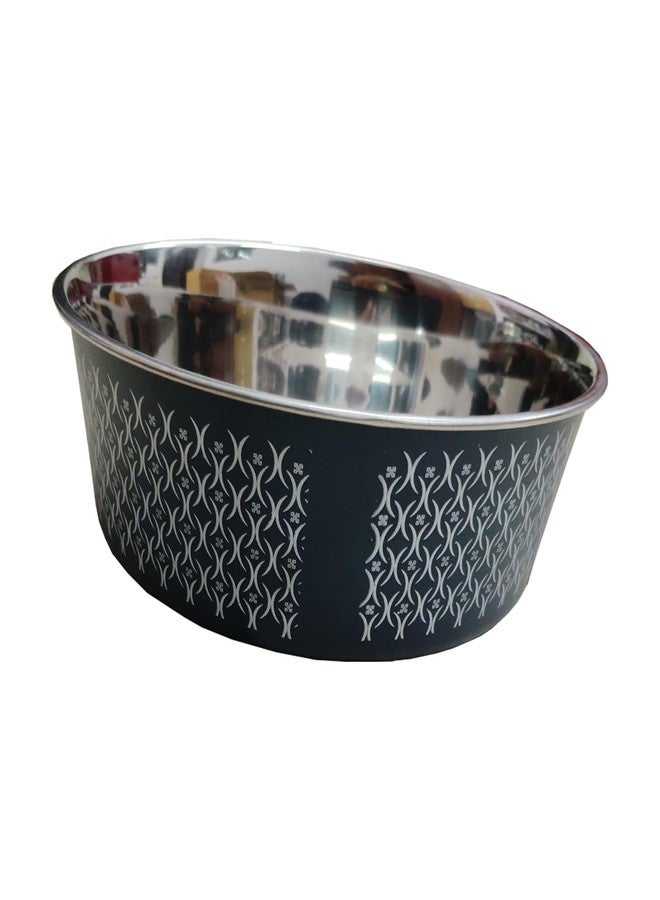 PET FUN Fusion Bowl with Anti-Skid Round Pad for Pets | 700ML Pet Feeding Bowl for Dogs, Cats & Puppies | Durable Non-Slip Pet Feeder Bowl for Food and Water (Large) - Image 2
